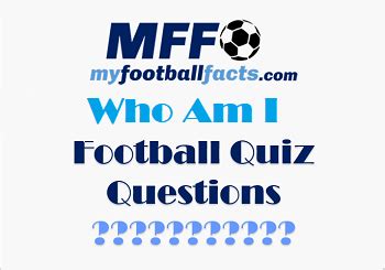 who am i football quiz with answers